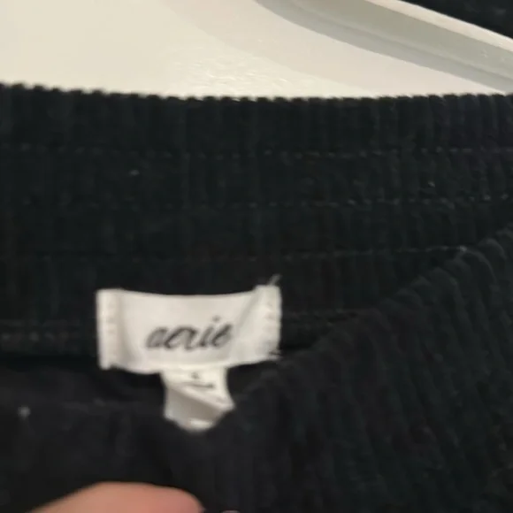 Aerie ribbed velour flare/bootcut pull on pants. Sz XL - Picture 3 of 5